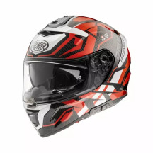 Casco Devil JC — XS, naranja, acabado brillante